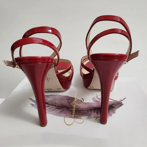🆕️⬇️Jessica Simpson BALINA3 Strappy Platform Dress Sandals - Picture 9 of 14